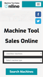 Mobile Screenshot of machinetoolsalesonline.com